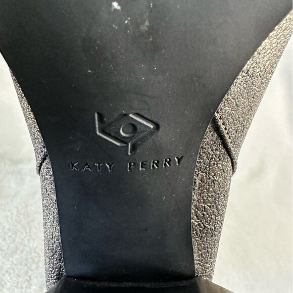Katy Perry The Raina  Gunmetal Mid Calf Boot Size 9 - Picture 7 of 15